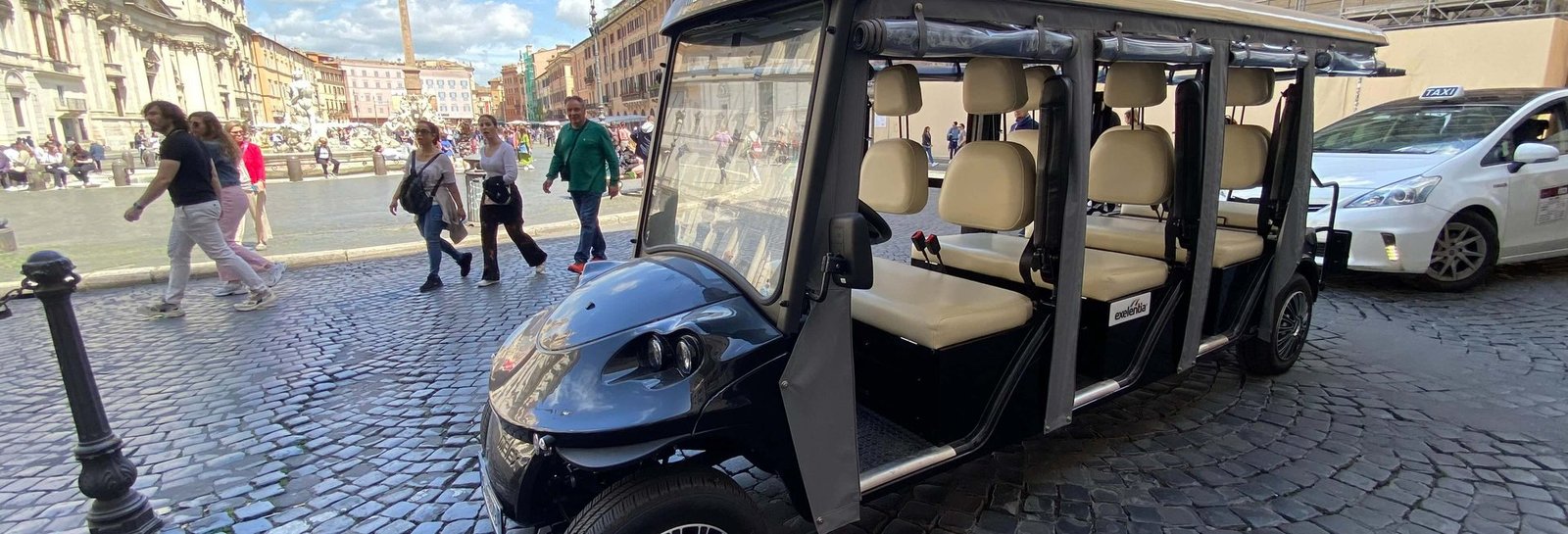 Tour privado en carrito de golf por Roma