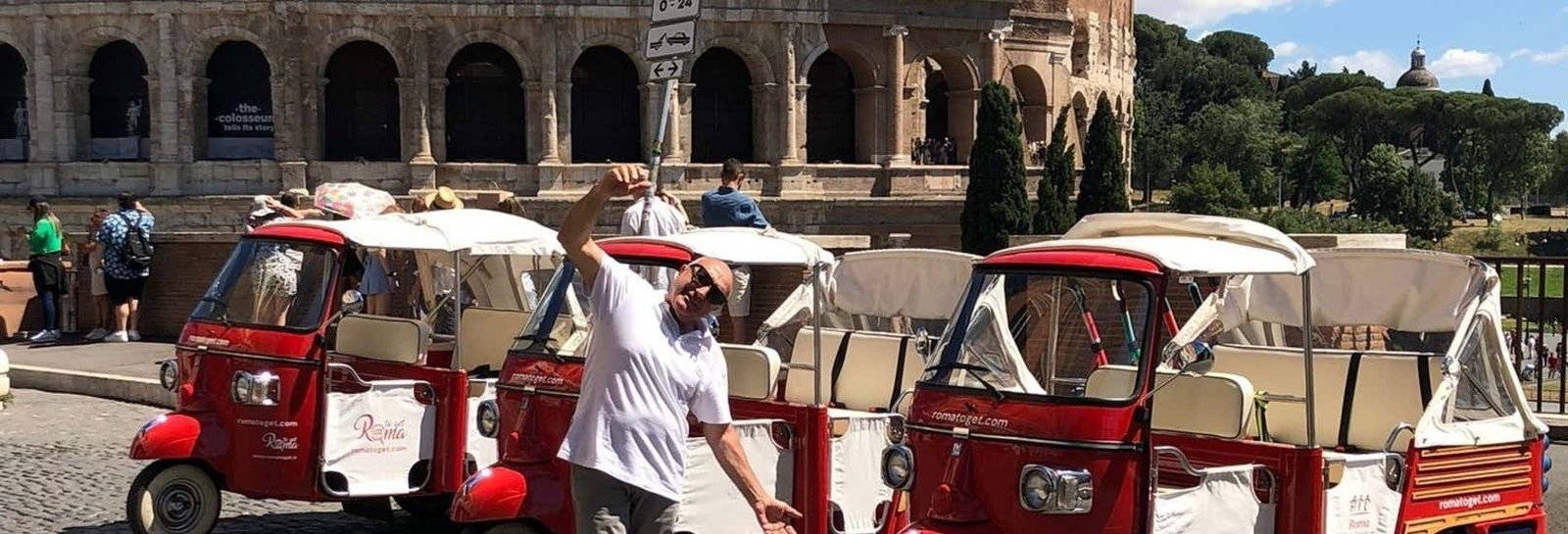 Tour en tuk tuk por Roma